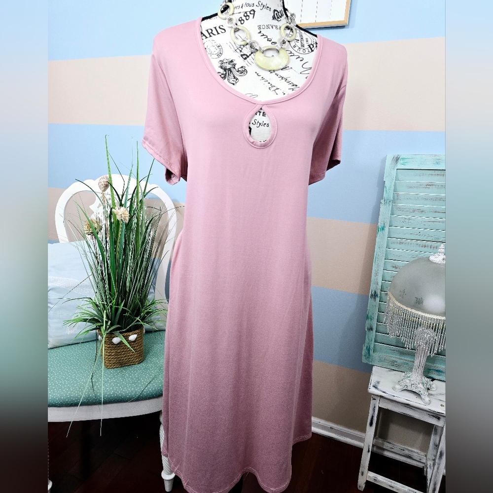NWT Fame 4 Fifteen Plus Size Shirt Dress